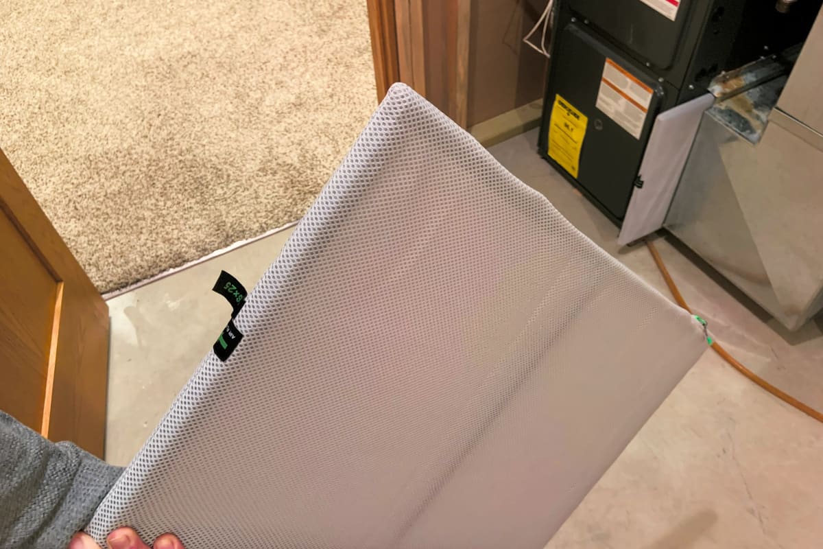 HVAC air filter replacement for better indoor air quality, Lightning Fast A/C & Heating, Valrico FL